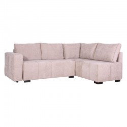 ΚΑΝΑΠΕΣ ΓΩΝΙΑ Fylliana Space ΜΠΕΖ-ΚΑΦΕ ΧΡΩΜΑ 245x175x88εκ