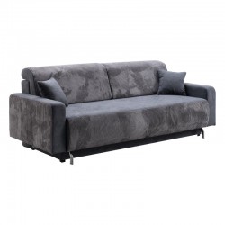 ΚΑΝΑΠΕΣ ΚΡΕΒΑΤΙ COMET ΣΚΟΥΡΟ ΓΚΡΙ ΧΡΩΜΑ 227x99x75εκ