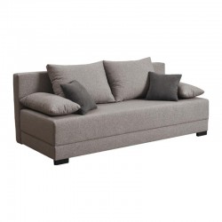 ΚΑΝΑΠΕΣ ΚΡΕΒΑΤΙ DANTE ΜΠΕΖ-ΚΑΦΕ ΧΡΩΜΑ 198x88x77εκ