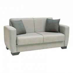 ΚΑΝΑΠΕΣ-ΚΡΕΒΑΤΙ ΔΙΘΕΣΙΟΣ Fylliana New Dolce ΜΟΚΑ ΜΕ ΚΑΦΕ ΜΑΞΙΛΑΡΙΑ 168x85x85εκ