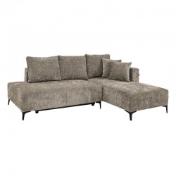 ΚΑΝΑΠΕΣ ΚΡΕΒΑΤΙ Fylliana Magnus ΑΡΙΣΤΕΡΗ ΓΩΝΙΑ ΚΑΦΕ ΥΦΑΣΜΑ 240x160x90εκ