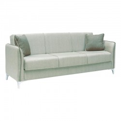 ΚΑΝΑΠΕΣ ΤΡΙΘΕΣΙΟΣ Fylliana New Torino ΜΕ ΑΠΟΘΗΚΕΥΤΙΚΟ ΧΩΡΟ ΑΝΟΙΧΤΟ ΚΑΦΕ ΜΕ ΚΑΦΕ/ΜΠΕΖ ΜΑΞΙΛΑΡΙΑ 220x85x90εκ