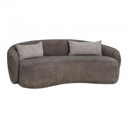 ΚΑΝΑΠΕΣ ΤΡΙΘΕΣΙΟΣ Fylliana Simone ΚΑΦΕ ΧΡΩΜΑ 225x105x74εκ