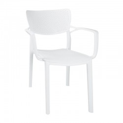 ΚΑΡΕΚΛΑ ΚΗΠΟΥ Fylliana Bellini ΛΕΥΚΟ ΧΡΩΜΑ 54,5x53x84εκ