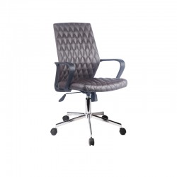 ΚΑΡΕΚΛΑ ΓΡΑΦΕΙΟΥ Fylliana ΚΑΦΕ ΤΕΧΝΟΔΕΡΜΑ 59x61x95/105εκ