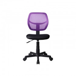 ΚΑΡΕΚΛΑ ΓΡΑΦΕΙΟΥ Fylliana ΧΩΡΙΣ ΜΠΡΑΤΣΑ 5156Ρ ΜΑΥΡΗ/ΜΩΒ 41x52x80/92εκ