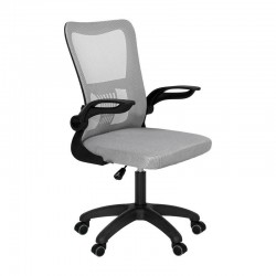 ΚΑΡΕΚΛΑ ΓΡΑΦΕΙΟΥ Fylliana FL611 ΓΚΡΙ ΧΡΩΜΑ 57x54x106εκ