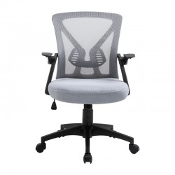 ΚΑΡΕΚΛΑ ΓΡΑΦΕΙΟΥ Fylliana FL20-2Β ΓΚΡΙ ΧΡΩΜΑ 60x63x90/105εκ