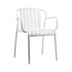 ΚΑΡΕΚΛΑ ΚΗΠΟΥ Fylliana FL7112 Freya ΛΕΥΚΟ ΧΡΩΜΑ 54x60x79εκ