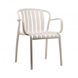 ΚΑΡΕΚΛΑ ΚΗΠΟΥ Fylliana FL7112 Freya ΜΠΕΖ ΧΡΩΜΑ 54x60x79εκ