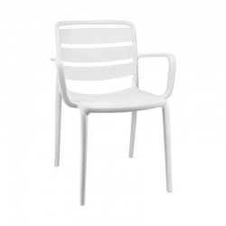 ΚΑΡΕΚΛΑ ΚΗΠΟΥ Fylliana "Talia" ΑΠΟ ΠΟΛΥΠΡΟΠΥΛΕΝΙΟ (PP) ΛΕΥΚΟ ΧΡΩΜΑ 56x60x81εκ