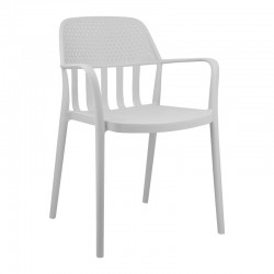 ΚΑΡΕΚΛΑ ΚΗΠΟΥ Fylliana Thelma ΛΕΥΚΟ ΧΡΩΜΑ 53x56x81εκ