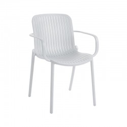 ΚΑΡΕΚΛΑ ΚΗΠΟΥ ΠΟΛΥΠΡΟΠΥΛΕΝΙΟΥ Fylliana "Iole" ΛΕΥΚΟ ΧΡΩΜΑ 58x57x82εκ