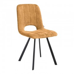 ΚΑΡΕΚΛΑ ΤΡΑΠΕΖΑΡΙΑΣ Fylliana FL2535 ΜΟΥΣΤΑΡΔΙ ΥΦΑΣΜΑ 57x45x86εκ