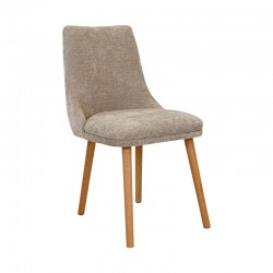 ΚΑΡΕΚΛΑ ΤΡΑΠΕΖΑΡΙΑΣ Fylliana Celestina ΜΠΕΖ ΧΡΩΜΑ ΥΦΑΣΜΑΤΟΣ 45x50x85εκ fps