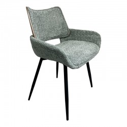 ΚΑΡΕΚΛΑ ΤΡΑΠΕΖΑΡΙΑΣ Fylliana FL6286 ΒΕΡΑΜΑΝ ΥΦΑΣΜΑ 58x54x81εκ