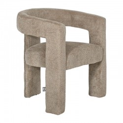 ΚΑΡΕΚΛΑ ΤΡΑΠΕΖΑΡΙΑΣ Fylliana FL6493 ΚΑΦΕ ΧΡΩΜΑ ΥΦΑΣΜΑΤΟΣ 64x56x75εκ