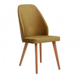 ΚΑΡΕΚΛΑ ΤΡΑΠΕΖΑΡΙΑΣ Fylliana New Melanie ΥΦΑΣΜΑ TOBACCO ΧΡΩΜΑ 46x48x93εκ