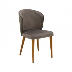 ΚΑΡΕΚΛΑ ΤΡΑΠΕΖΑΡΙΑΣ Fylliana Sorella ΓΚΡΙ ΧΡΩΜΑ 50x59x90εκ