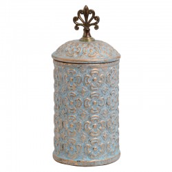 ΚΕΡΑΜΙΚΟ ΒΑΖΟ Fylliana 818709 ΒΕΡΑΜΑΝ-ΧΡΥΣΟ 15*15*34 sls