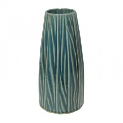 ΚΕΡΑΜΙΚΟ ΒΑΖΟ Fylliana 606055 ΠΡΑΣΙΝΟ ΧΡΩΜΑ 14,2x14,2x28,7εκ sls