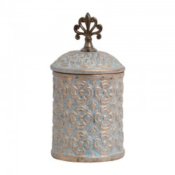 ΚΕΡΑΜΙΚΟ ΒΑΖΟ Fylliana 818710 ΒΕΡΑΜΑΝ-ΧΡΥΣΟ 15*15*30 sls