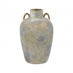 ΚΕΡΑΜΙΚΟ ΒΑΖΟ Fylliana FL134036 ΧΡΥΣΟ-ΓΚΡΙ 18x29εκ