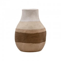 ΚΕΡΑΜΙΚΟ ΒΑΖΟ Fylliana FL20093 ΑΝΟΙΧΤΟ ΚΑΦΕ ΧΡΩΜΑ 22x29εκ