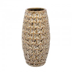 ΚΕΡΑΜΙΚΟ ΒΑΖΟ Fylliana FL22040 ΚΙΤΡΙΝΟ ΧΡΩΜΑ 16x31εκ