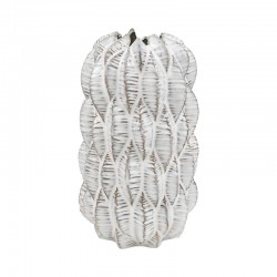 ΚΕΡΑΜΙΚΟ ΒΑΖΟ Fylliana FL23912 ΛΕΥΚΟ ΧΡΩΜΑ 19x31εκ