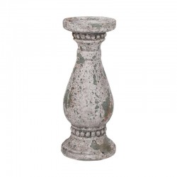 ΚΕΡΑΜΙΚΟ ΚΗΡΟΗΓΙΟ Fylliana FL18121 ΜΠΕΖ-ΚΑΦΕ-ΠΡΑΣΙΝΟ ΧΡΩΜΑ 14x14x33εκ