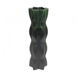 ΚΕΡΑΜΙΚΟ ΒΑΖΟ Fylliana 606564 ΓΚΡΙ ΠΡΑΣΙΝΟ ΧΡΩΜΑ 15x14x46εκ