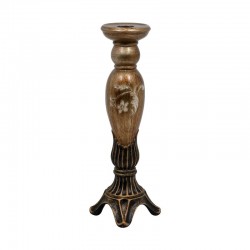 ΚΗΡΟΠΗΓΙΟ Fylliana ΜΠΡΟΝΖΕ POLYRESIN 11x11x38 sls