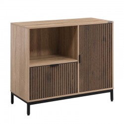 ΚΟΜΟΤΑ Fylliana Rythmos SONOMA-WALLNUT ΧΡΩΜΑ 90x40x80εκ