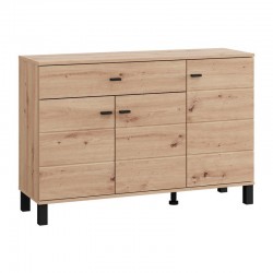 ΚΟΜΟΤΑ-ΜΠΟΥΦΕΣ ALMOND 115 3K1F3V ARTISAN OAK ΧΡΩΜΑ 116x35x78εκ
