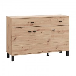 ΚΟΜΟΤΑ-ΜΠΟΥΦΕΣ ALMOND 115 3K2F3V ARTISAN OAK ΧΡΩΜΑ 116x35x78εκ
