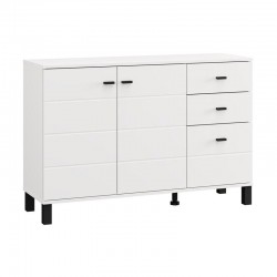 ΚΟΜΟΤΑ-ΜΠΟΥΦΕΣ ALMOND 115 3K3F2V ΛΕΥΚΟ ΧΡΩΜΑ 116x35x78εκ