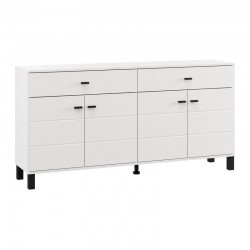 ΚΟΜΟΤΑ-ΜΠΟΥΦΕΣ ALMOND 154 4K2F4V ΛΕΥΚΟ ΧΡΩΜΑ 154x35x78εκ