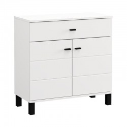 ΚΟΜΟΤΑ-ΜΠΟΥΦΕΣ ALMOND 77 2K1F2V ΛΕΥΚΟ ΧΡΩΜΑ 77x35x78εκ