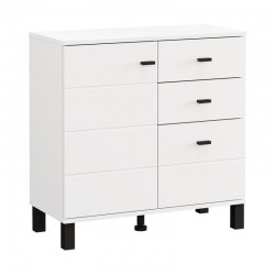 ΚΟΜΟΤΑ-ΜΠΟΥΦΕΣ ALMOND 77 2K3F1V ΛΕΥΚΟ ΧΡΩΜΑ 77x35x78εκ