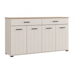 ΚΟΜΟΤΑ-ΜΠΟΥΦΕΣ LAMBETH 156 4K2F4V CASHMERE-ARTISAN OAK 156x41x86εκ