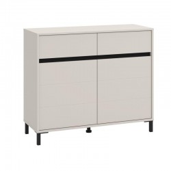 ΚΟΜΟΤΑ-ΜΠΟΥΦΕΣ MARRON 106 2K2F2V CASHMERE/ΜΑΥΡΟ ΜΑΤΤ ΧΡΩΜΑ 106x40x90εκ