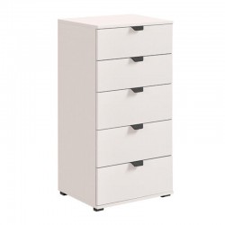 ΚΟΜΟΤΑ-ΣΥΡΤΑΡΙΕΡΑ DUERO 5F 45 ΛΕΥΚΟ ΧΡΩΜΑ 45x40x95εκ