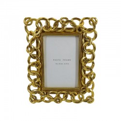 ΚΟΡΝΙΖΑ Fylliana FL23280 10x15 ΧΡΥΣΟ ΧΡΩΜΑ 19x2x24εκ