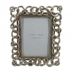 ΚΟΡΝΙΖΑ Fylliana FL23280 13x18 ΑΣΗΜΙ ΧΡΩΜΑ 22x2x26εκ