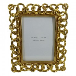 ΚΟΡΝΙΖΑ Fylliana FL23280 13x18 ΧΡΥΣΟ ΧΡΩΜΑ 22x2x26εκ