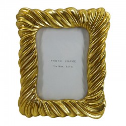 ΚΟΡΝΙΖΑ Fylliana FL24282 13x18 ΧΡΥΣΟ ΧΡΩΜΑ 21x3x25εκ