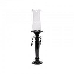 ΚΡΥΣΤΑΛΛΙΝΟ ΚΗΡΟΠΗΓΙΟ 1 ΘΕΣΗ Fylliana FL6732 ΜΑΥΡΟ 10x47εκ