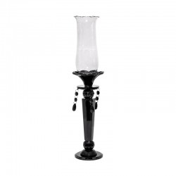 ΚΡΥΣΤΑΛΛΙΝΟ ΚΗΡΟΠΗΓΙΟ 1 ΘΕΣΗ Fylliana FL6732 ΜΑΥΡΟ 10x49εκ