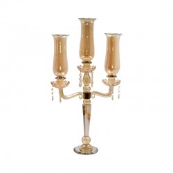 ΚΡΥΣΤΑΛΛΙΝΟ ΚΗΡΟΠΗΓΙΟ 3 ΘΕΣΕΩΝ Fylliana FL6506 ΣΑΜΠΑΝΙΖΕ ΧΡΩΜΑ 36x69εκ